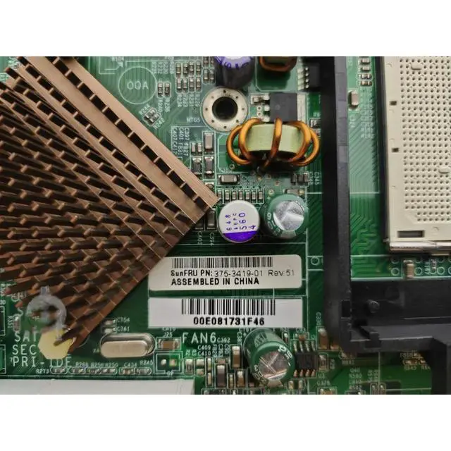 Alt view image 3 of 3 - Workstation Motherboard For Ultra 20 U20 375-3419 375-3306