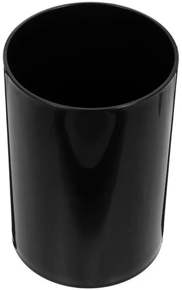 Main image of Large Capacity Round Desk Pen Holder for Office School Home Use Sturdy Plastic Pencil Cup Organizer for Pens Pencils Makeup