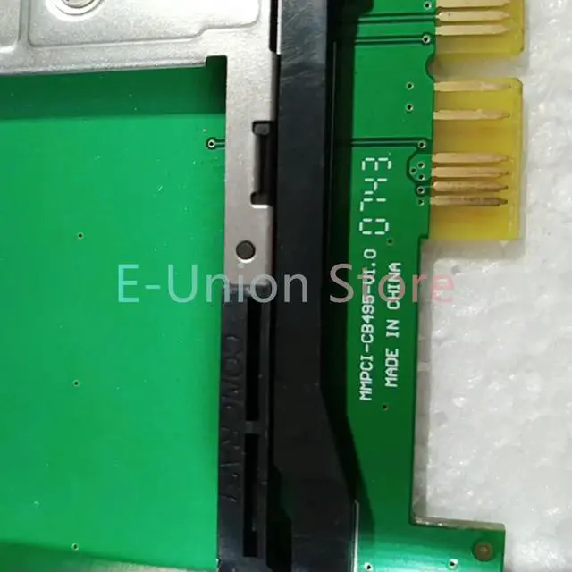 Alt view image 3 of 3 - Card Reader Expansion Card MMPCI-CB495-V1.0 Works ly