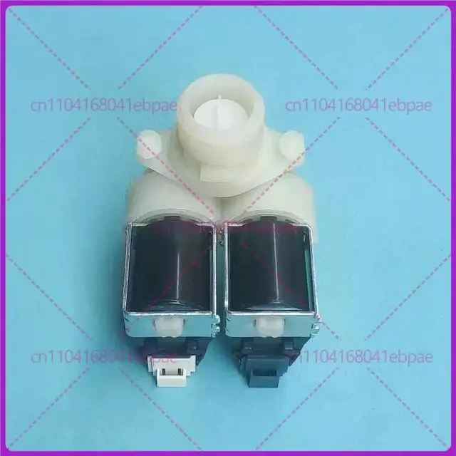 Alt view image 3 of 3 - Water inlet valve for CANDY Jinling drum washing machines 41018989/33490141