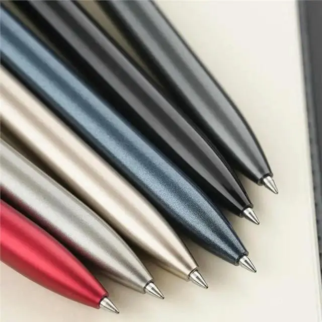 Alt view image 3 of 3 - 10PCS Click Pens 0.5Mm Smooth Writing Heavy Weight Business Signature Ballpoint Pens For Corporate Gifts