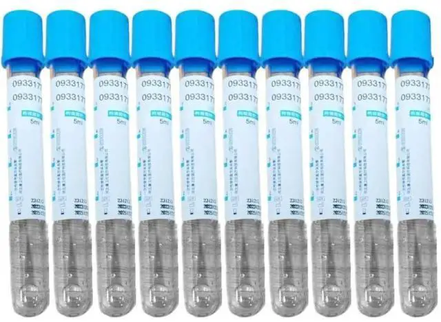 Main image of 10 Pcs PRF PRP Sodium Citrate Test Tubes 10Ml - Sterile Vacuum Tube For Separation