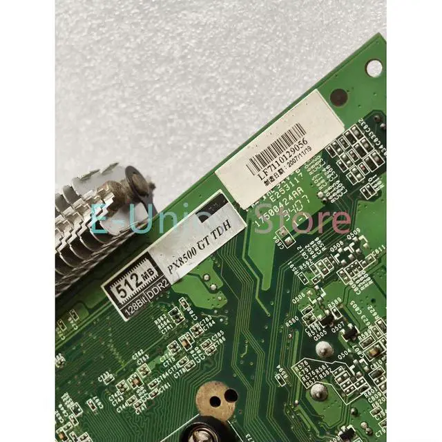 Alt view image 2 of 3 - PX8500 GT 512M PX8500/8500GT Discrete Graphics Card