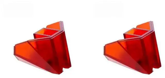 Main image of 2X Replacement Stylus Mm Dynamic Magnetic Phonograph Cartridge Upgrade Cartridge Replacement Stylus For Ortofon 2M Red