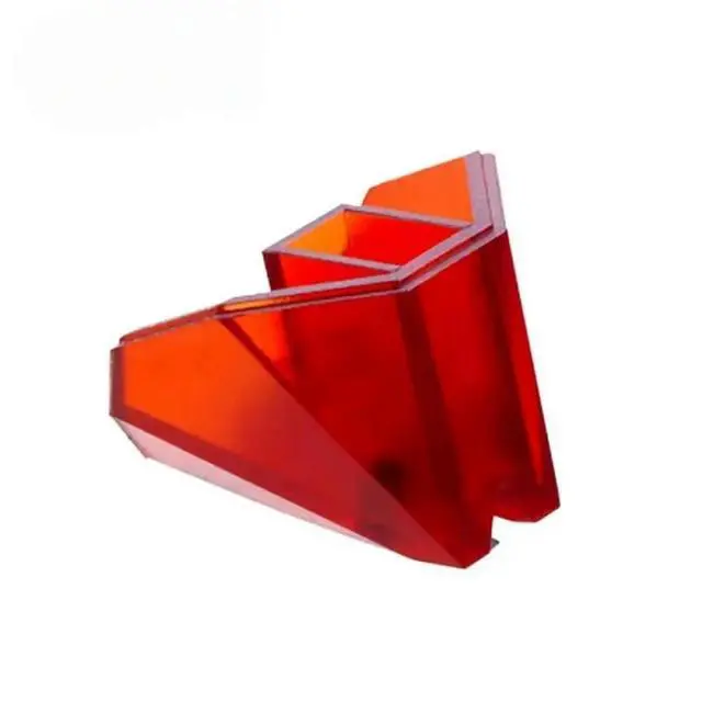 Alt view image 2 of 3 - 2X Replacement Stylus Mm Dynamic Magnetic Phonograph Cartridge Upgrade Cartridge Replacement Stylus For Ortofon 2M Red