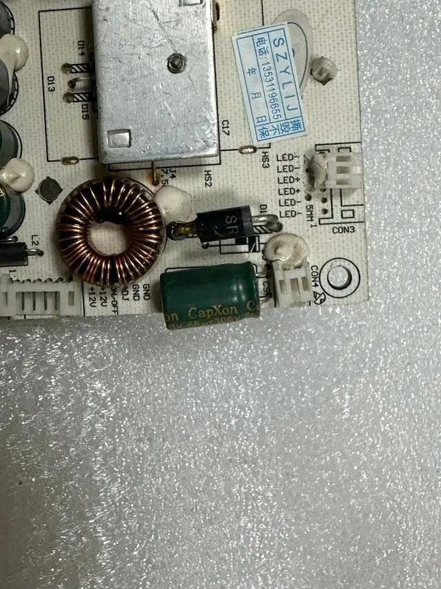 Alt view image 3 of 3 - H3216C Q320PLUS PCB-252 REV:0.1 Power supply board KW-PLE320215H