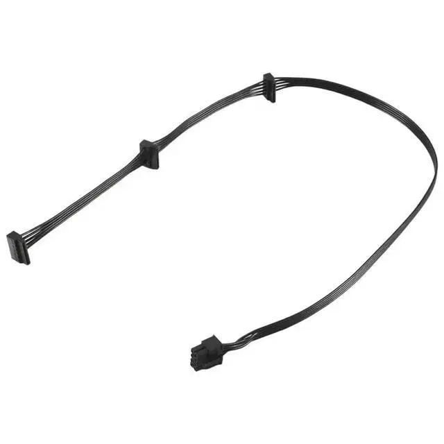 Alt view image 3 of 3 - 4X 8 Pin 1 To 3 Port SATA Driver Power Supply Cable For Cougar CMX1200 CMX1000 CMX800 CMX700, 8Pin To 3 SATA Cable