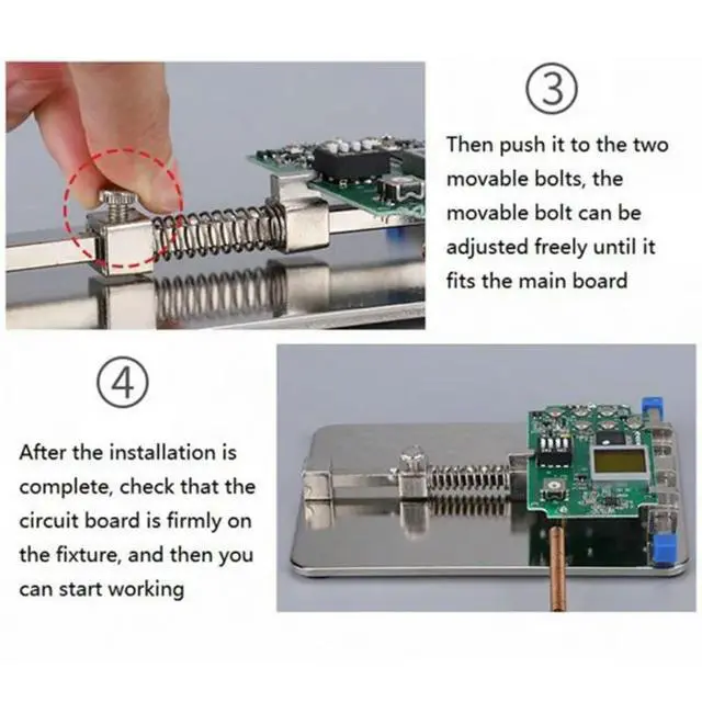 Alt view image 2 of 3 - PCB Circuit Board Adjustable Bracket Stainless Steel Mobile Phone Repair And Welding Tool