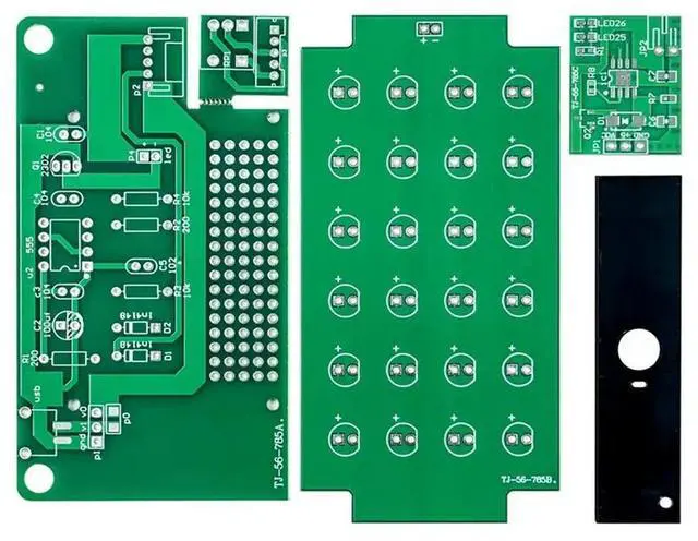 Alt view image 2 of 3 - NE555 LED Dimming Table Lamp Rechargeable Kit PWM Circuit Board Assembly DIY Electronic Soldering Practice Project