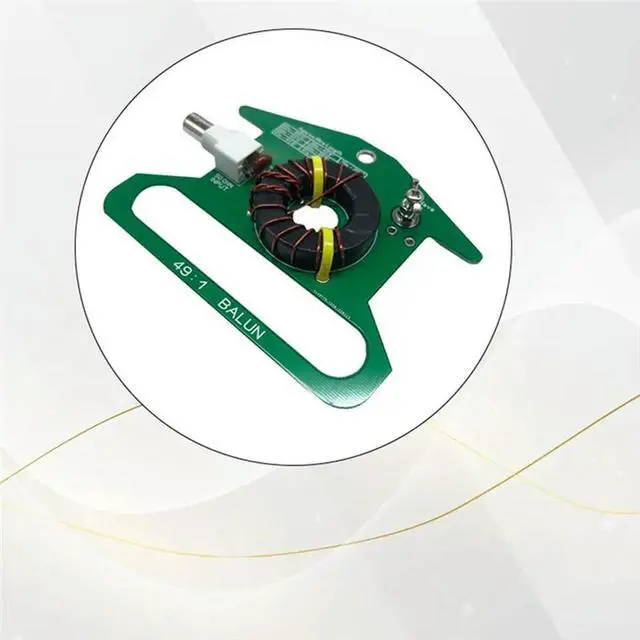 Alt view image 3 of 3 - 49:1 Balun Shortwave No Tune End Fed Half Wave Antenna 50W PET 100W