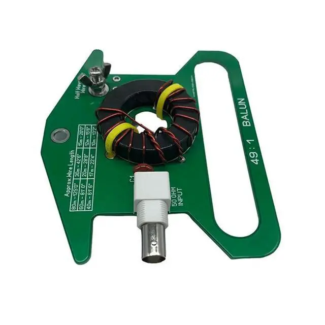 Alt view image 2 of 3 - 49:1 Balun Shortwave No Tune End Fed Half Wave Antenna 50W PET 100W
