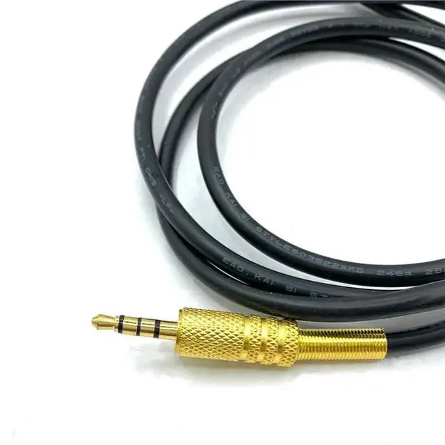 Alt view image 2 of 3 - Radio For YAESU FT-891/857/817/991/450D Compatible Mini DIN 6 To 3.5Mm Audio PTT Adapter Cable Sound Card Connection