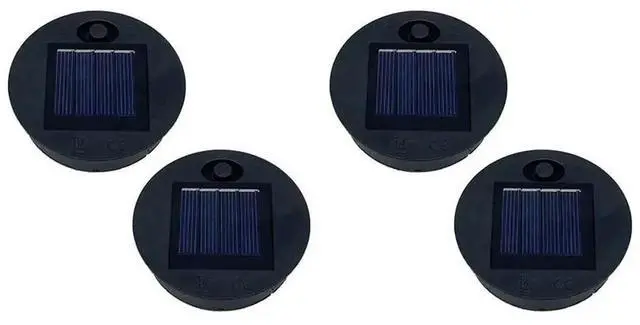 Main image of 4 Pack Solar Lights Replacement Top For Lanterns, Waterproof Round Solar Lanterns Replacement Accessories(2.76 Inch)