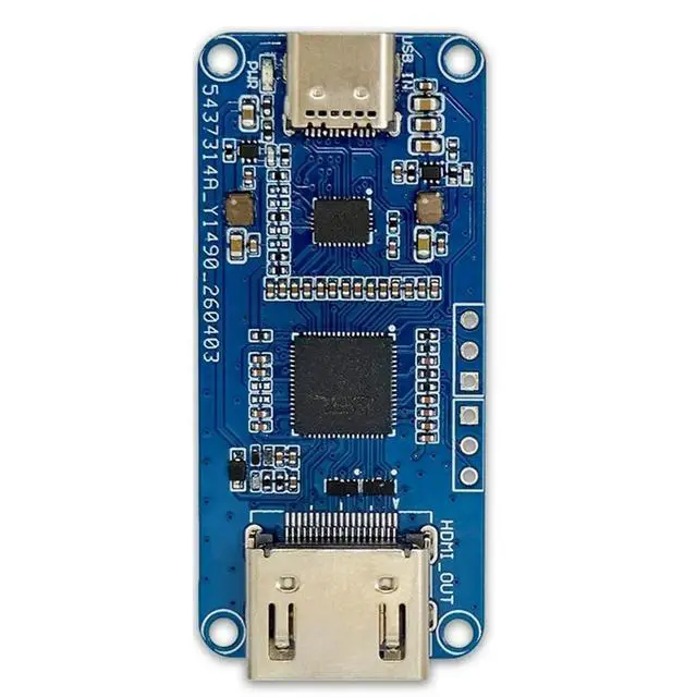 Alt view image 3 of 3 - Type-C To Adapter-Video Transmission Module For Phone& Laptop Screen Mirroring To External Monitor 4K HD