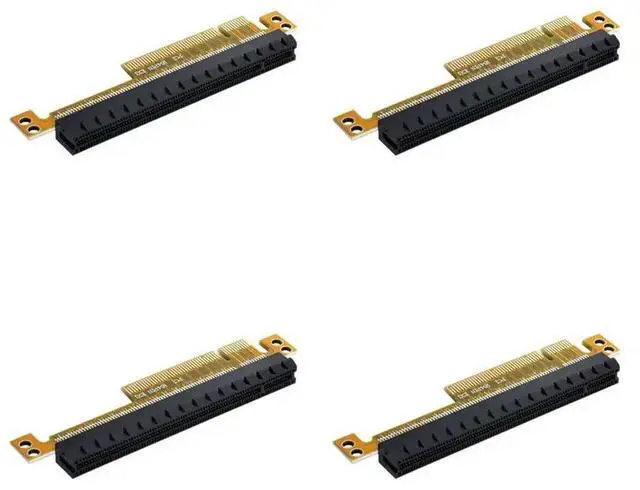 Main image of 4X PCI-E Express 8X To 16X Extender Converter Riser Card Adapter Male To Female Extension