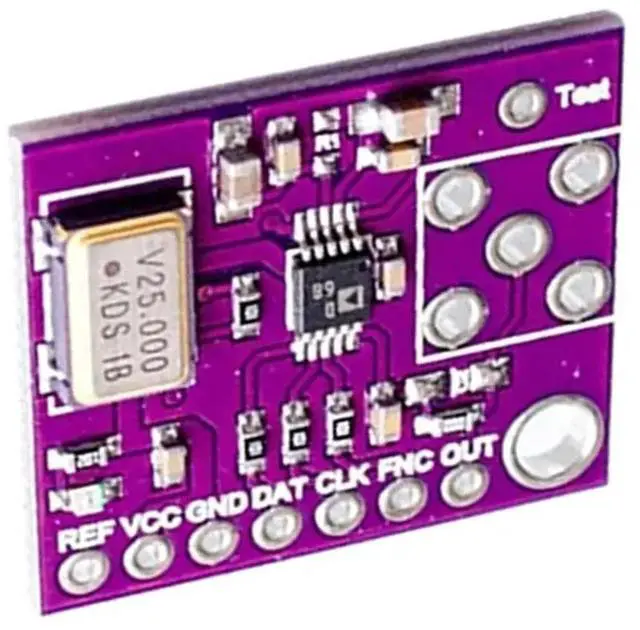 Alt view image 2 of 3 - STM32 STM8 STC Microprocessor Compatible Signal Generator Module Board-CJMCU-9833 Sine Square Wave Square Triangle DDS Monito
