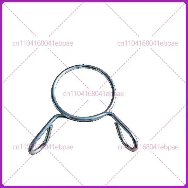 Alt view image 3 of 3 - Universal clamp for washing machine, fixed clamp, drain pipe buckle/spring, joint steel wire fastening clip