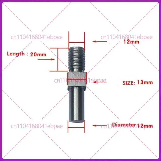 Main image of No.22 Meat Grinder Parts stainless steel square shaft screw 12mm diameter