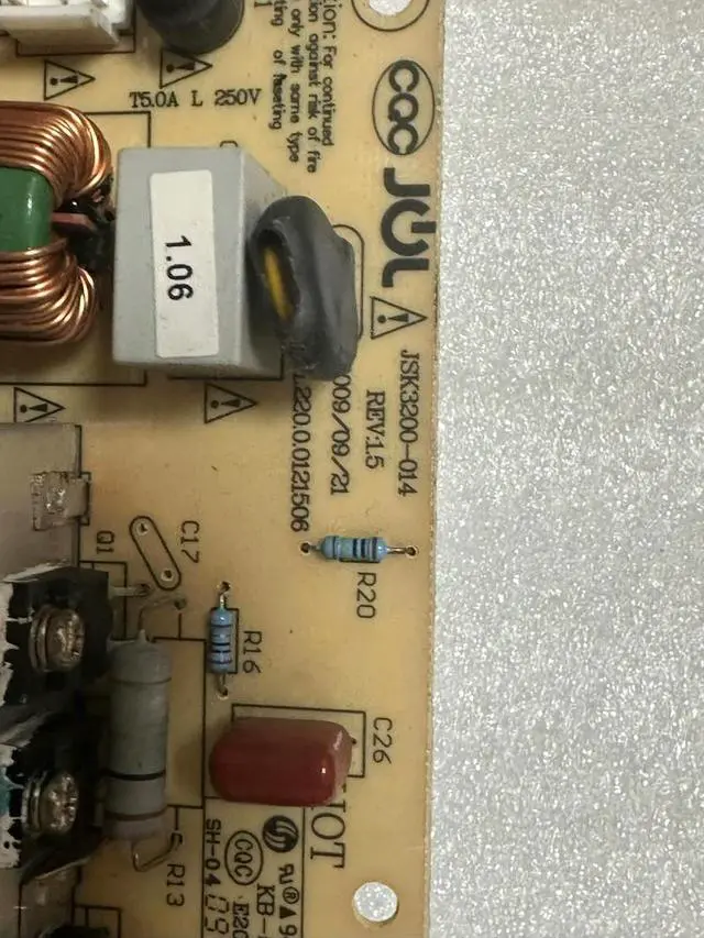 Alt view image 2 of 2 - LT32876 LDTV32810U/32 Power supply board JSK3200-014 47131.220.0121505