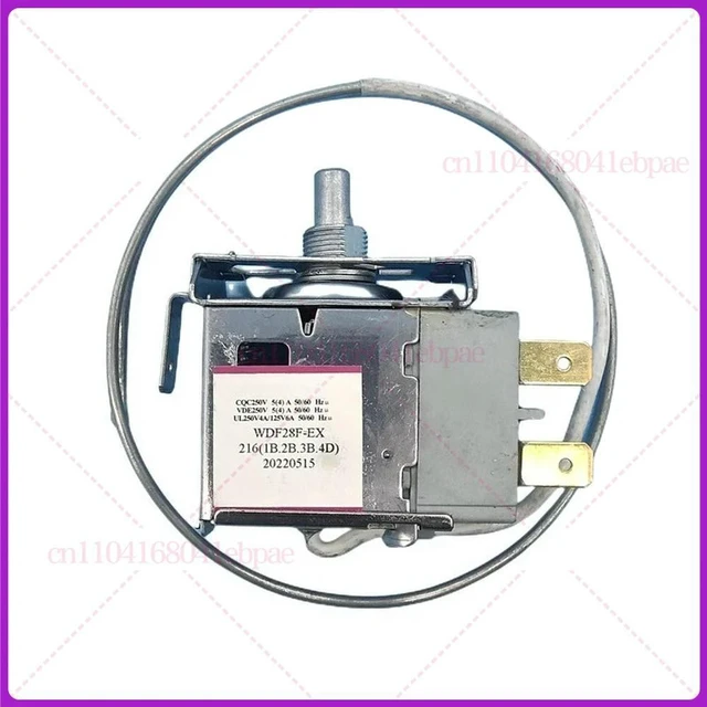 Alt view image 3 of 3 - Temperature Regulator Switch Accessories WDF28F-EX Thermostat For Gree Kinghome Ronshen Midea Haier Fridge