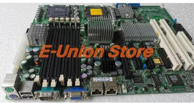 Alt view image 3 of 3 - Server Motherboard LGA771 X7DVA-E