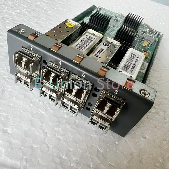Alt view image 2 of 3 - NM-8875IS801A 8-Port Network Card Gigabit Optical Port Card