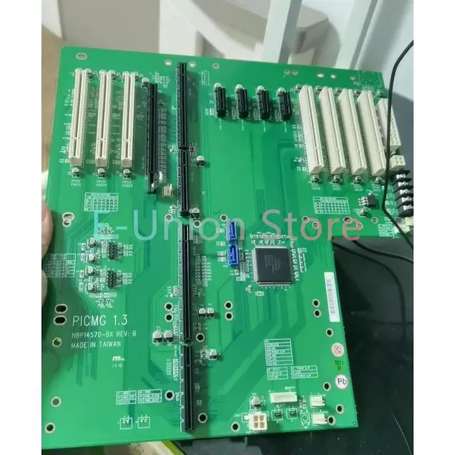 Alt view image 3 of 3 - NBP14570-BX REV: B Industrial Computer Motherboard PICMG 1.3