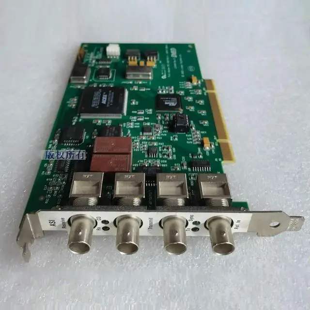 Alt view image 3 of 3 - LS7643 Full Duplex PCI DVB ASI-C DVB-ASI Code Stream Output Card Fast Ship Original