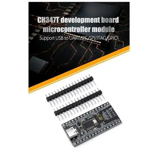 Alt view image 3 of 3 - 2X CH347T Development Board Module USB2.0 High Speed USB To UART / I2C / SPI / JTAG / GPIO Open Source USB-HS-Bridge