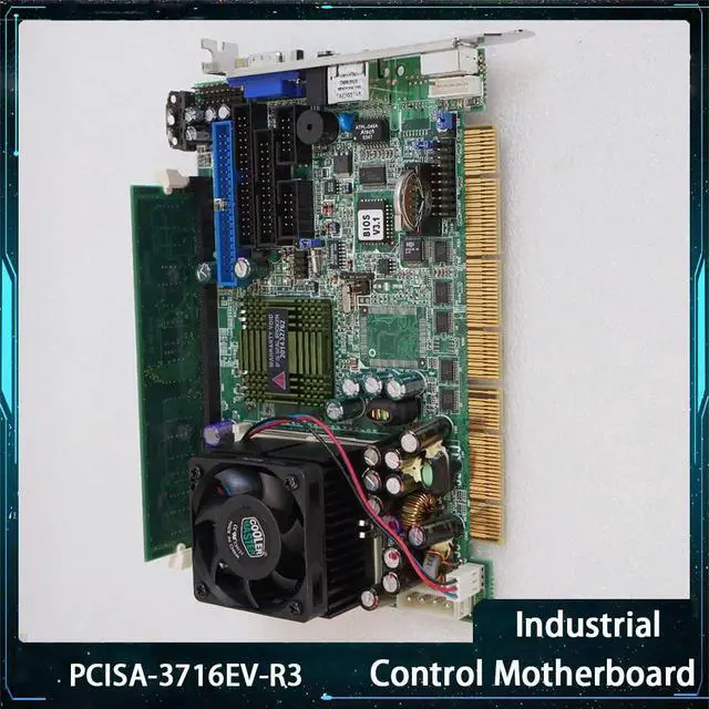 Alt view image 2 of 3 - PCISA Industrial Motherboard PCISA-3716EV-R3 VER: 3.1