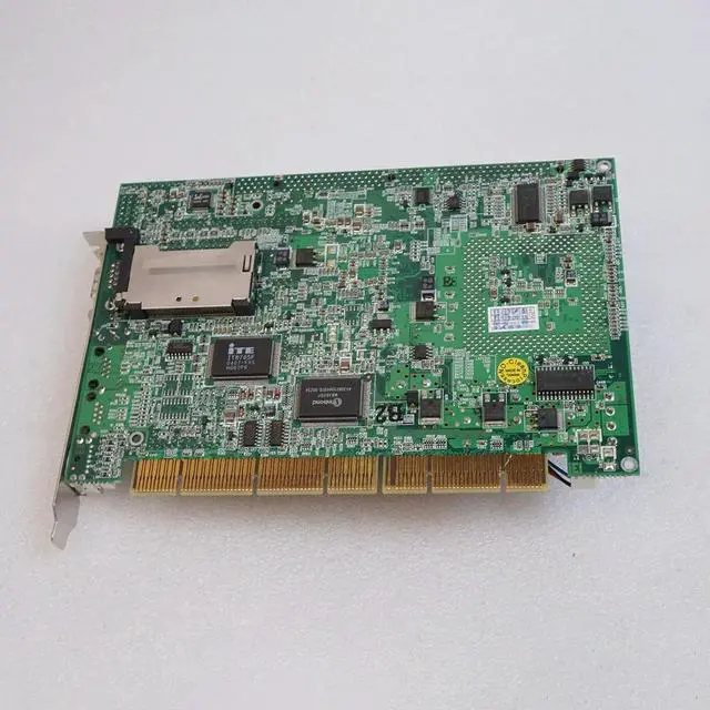 Alt view image 3 of 3 - PCISA Industrial Motherboard PCISA-3716EV-R3 VER: 3.1