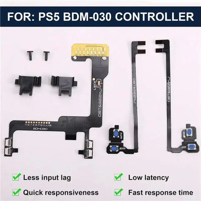 Alt view image 3 of 3 - 2X Repair Accessories For PS5 BDM-030 Controller Modification Kit Remapper Kit