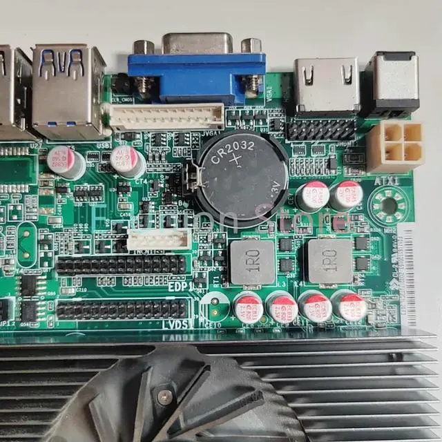 Alt view image 2 of 3 - ZO-3217UT-2C1L Industrial Control Motherboard 17 * 17 Mini Motherboard Supports LVDS+EDP Dual Display Interface
