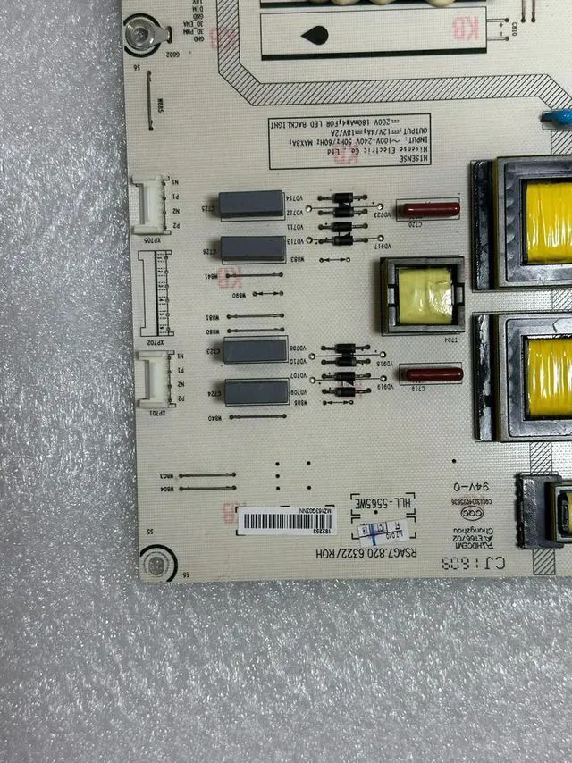 Alt view image 3 of 3 - LED65K3500/LED65K5500U power supply board RSAG7.820.6322/ROH
