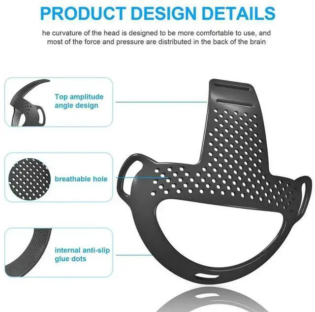 Alt view image 2 of 3 - VR Headset Replacement TPU Head Cushion Strap Pad For , Soft Pressure-Relief Support,Headband Accessory