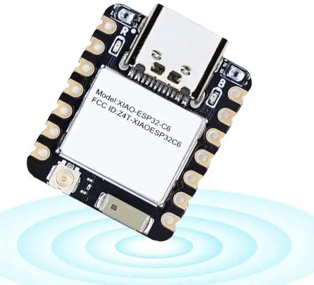 Alt view image 2 of 3 - XIAO ESP32C6 Tiny Supermini Board Bluetooth 5.0 For Home Iot Development Module