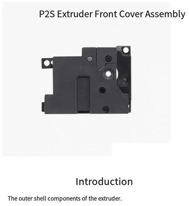 Alt view image 2 of 3 - For P2S Extruder For P2S For P2S Assembly 3D Printer Accessory