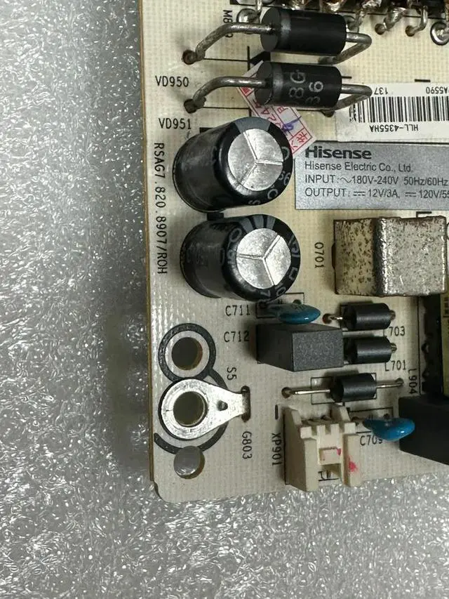 Alt view image 2 of 3 - H50E3A HZ50A52 power supply board RSAG7.820.8907/ROH in stock