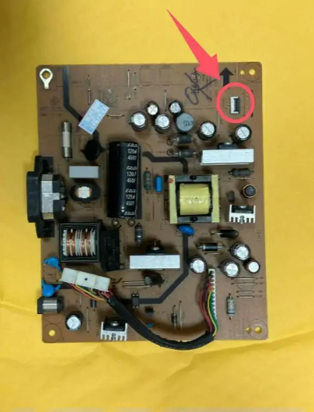 Main image of U2412MB 2312H power board 4H.1GH02.A01 = 4H.1GH02.A02 = 4H.1GH02.A10