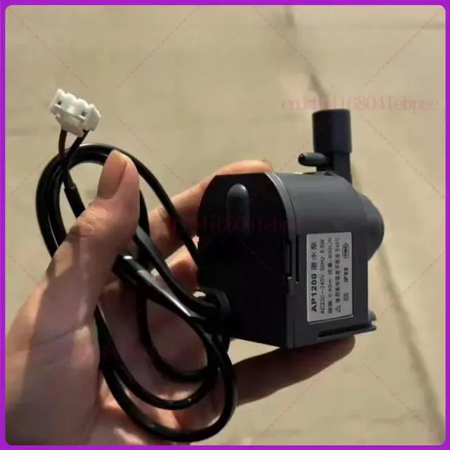 Alt view image 2 of 3 - Ice Makers Parts AP-1200 AC220-240V 8.5W Circulating Water Pump For Watoor HICON HZB-50 /60 /80 Commercial Ice Machine