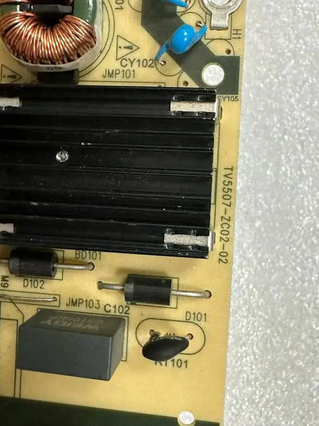 Alt view image 3 of 3 - LS65Z51Z power supply board TV5507-ZC02-02 E021M623-A2