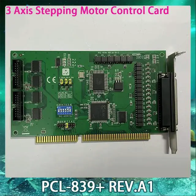 Alt view image 2 of 3 - PCL-839+ REV.A1 3 Axis Stepping Motor Control Card For Advantech Data Capture Card Fast Ship Works ly