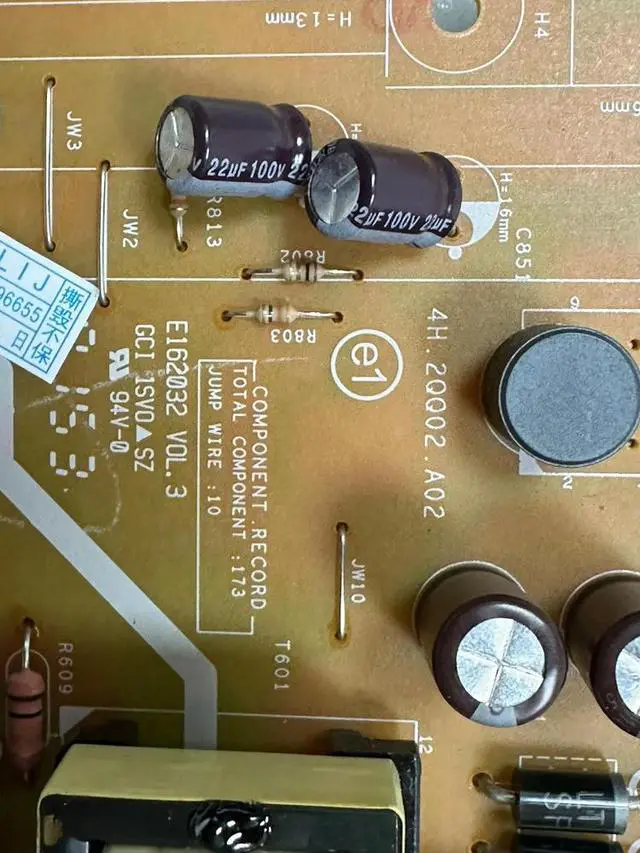 Alt view image 3 of 3 - RL2755-B RL2755HM power supply board BENQ 4H.2QQ02.A02