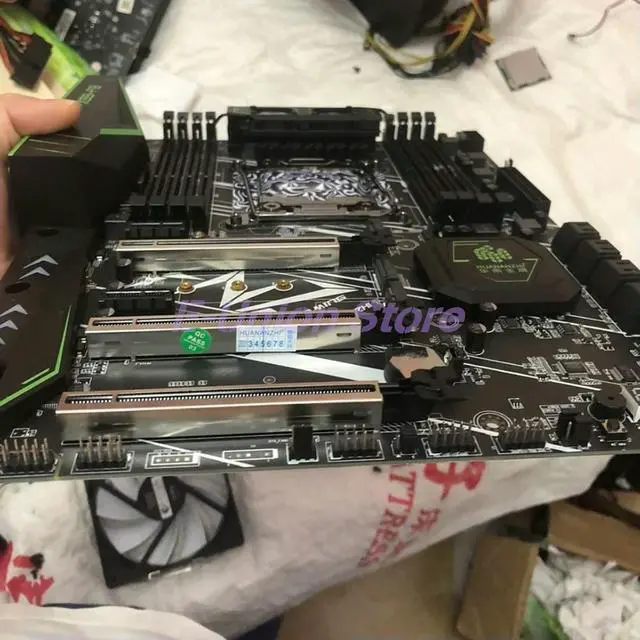 Alt view image 2 of 3 - X99 F8 C612 8*DDR4 LGA2011-3 256GB V3/V4 CPU X99 Motherboard