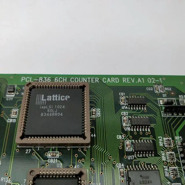 Alt view image 2 of 3 - Multifunctional Data Capture Card Works ly PCL-836 6CH COUNTER CARD REV.A1