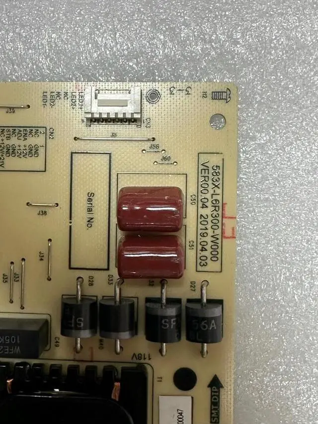 Alt view image 3 of 3 - TH-65GX650K L6R30 power board MKDY-L6R300-W0 583X-L6R300-W000