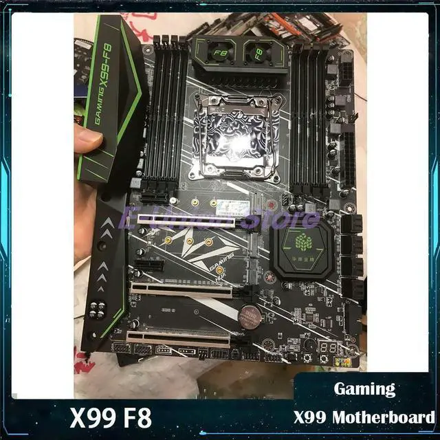 Main image of X99 F8 C612 8*DDR4 LGA2011-3 256GB V3/V4 CPU X99 Motherboard