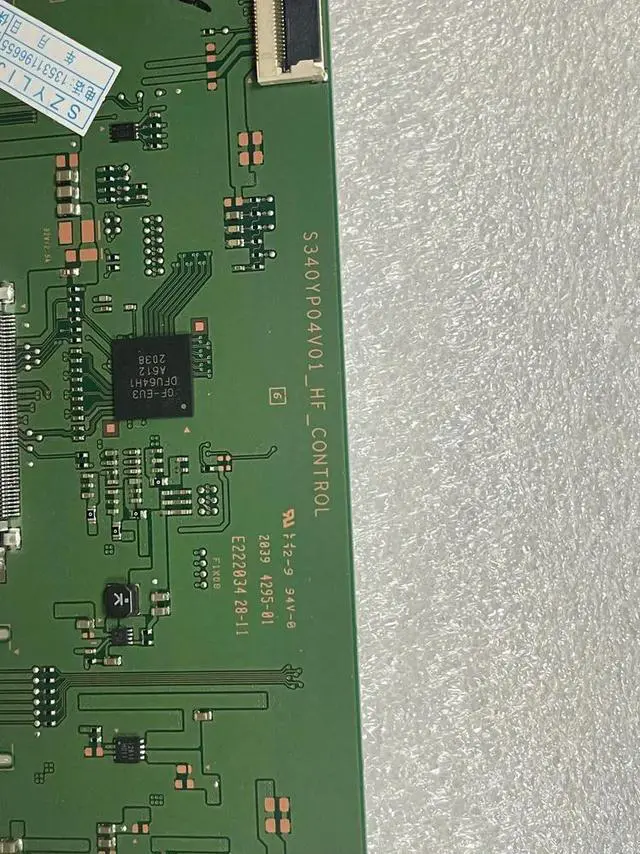 Alt view image 3 of 3 - S340YP04V01-HF-CONTROL Logic board 34 inch 4K TCON board