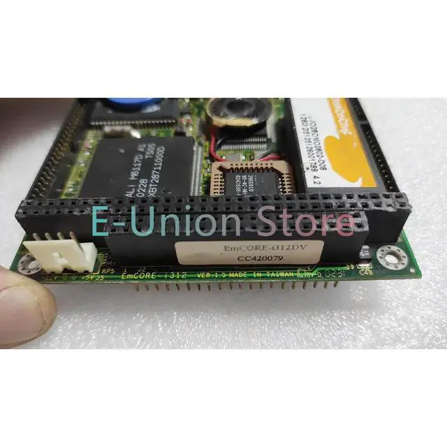 Alt view image 3 of 3 - EMCORE-I312 VER: 1.0 EMCORE-i312DV Embedded Industrial Control Equipment Motherboard