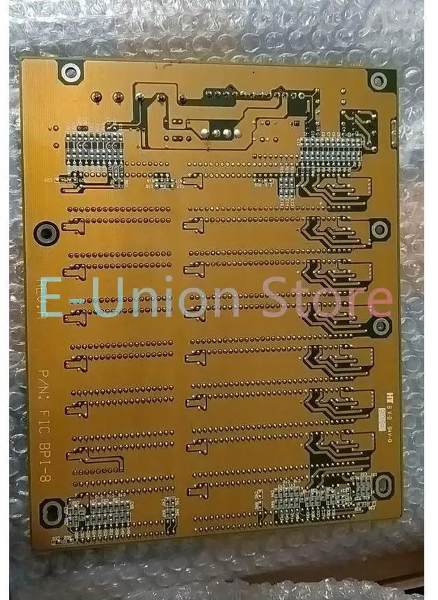 Alt view image 2 of 3 - Industrial Computer Motherboard FIC BPI-8 REV. A With 8 ISA Slots